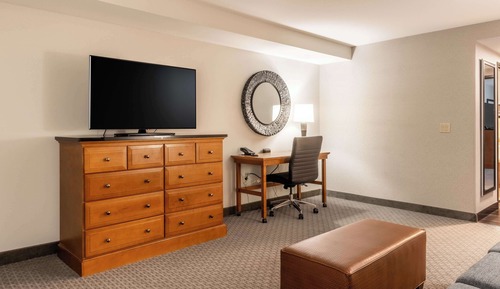 Suite, 2 Queen Beds, Accessible, Refrigerator & Microwave (Sofabed, 2 Rooms, Tub)
