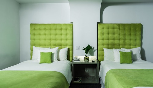 Superior Room, 2 Double Beds, Balcony, Pool View