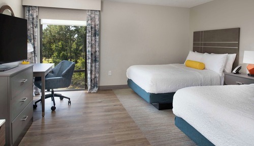 Two double beds non smoking