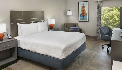 One Bedroom Suite  One King Bed with Jetted Tub