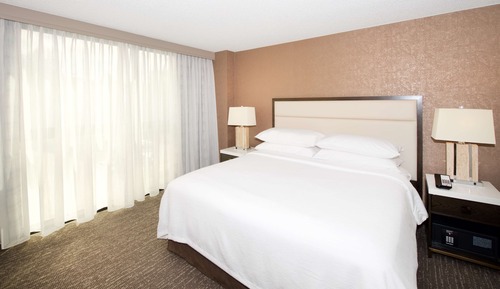 Suite, 1 King Bed, Accessible, Non Smoking (Roll-in Shower)
