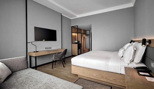 Deluxe Room, 1 King Bed with Sofa bed