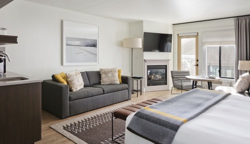 Luxury Single Room, Fireplace