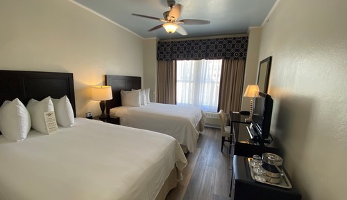 Standard 2 Double Beds (Hearing Impaired, No Air Conditioning)