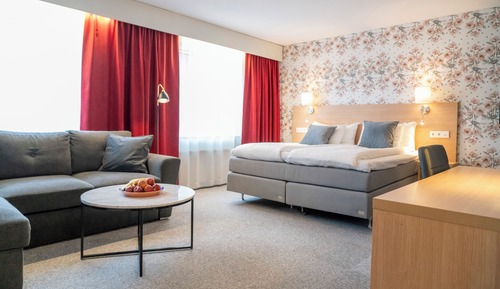 Deluxe Double Room, 1 King Bed with Sofa bed (Including a light evening meal)