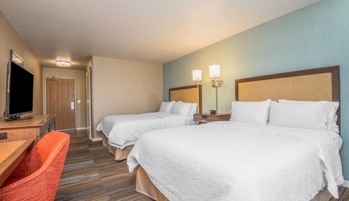Suite, 2 Queen Beds, Accessible (Roll-In Shower)