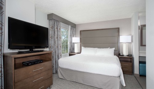 Suite, 1 King Bed, Accessible, Bathtub (Mobility & Hearing)