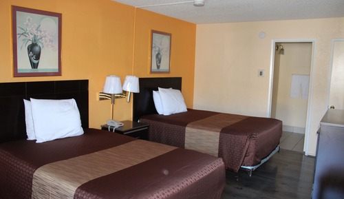 Double Room, 2 Double Beds, Non Smoking