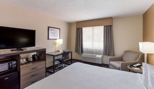 Standard Room, 1 King Bed, Non Smoking, Refrigerator & Microwave