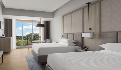 Deluxe Room, 2 Twin Beds, Non Smoking, Pool View