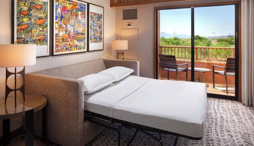 Suite, 1 King Bed with Sofa bed