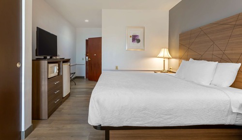 Standard Room, 1 King Bed, Accessible, Refrigerator & Microwave