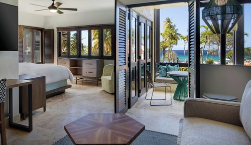 Junior Suite, 1 King Bed with Sofa bed, Non Smoking, Ocean View