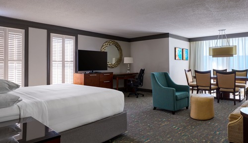 Studio, 1 King Bed with Sofa bed, Balcony (Sanibel Tower)