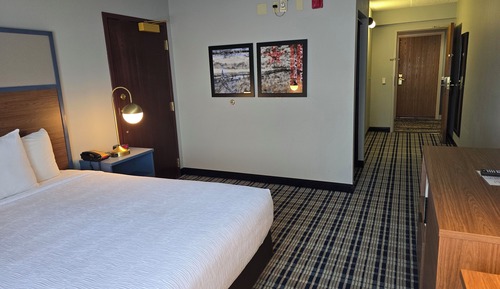 1 Queen Bed, Mobility Accessible Room, Roll-In Shower, Non-Smoking