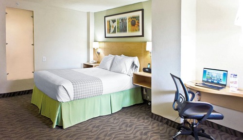 Standard Room, 1 Queen Bed, Non Smoking, Refrigerator & Microwave