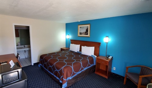 Standard Room, 1 King Bed, Refrigerator & Microwave