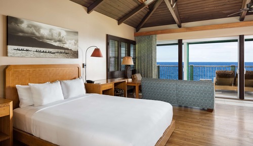 Bungalow, 1 King Bed, Jetted Tub, Oceanfront