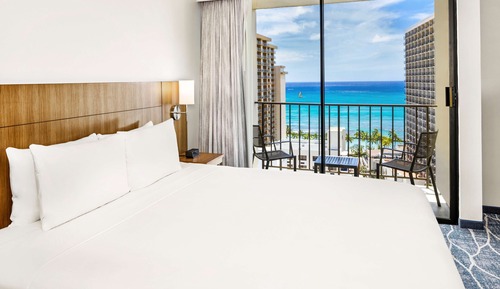 Room, 1 King Bed, Ocean View with Single Sofa Bed (Standard)