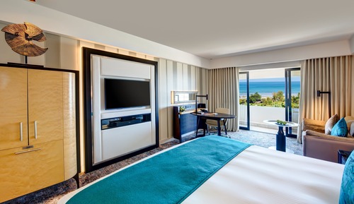Room, 1 King Bed, Balcony, Sea View (Top Floor)