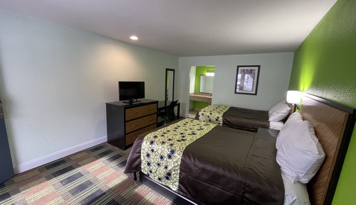 Standard Double Room, 2 Double Beds, Non Smoking