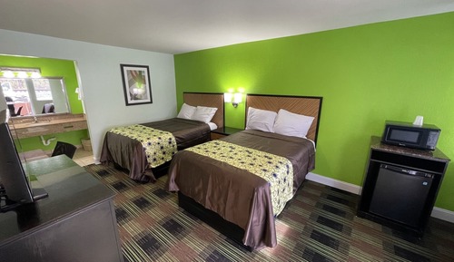 Standard Double Room, 2 Double Beds, Smoking