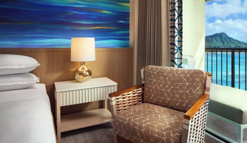 Room, 1 King Bed, Non Smoking, Oceanfront (Penthouse, Floor 28 to 31)
