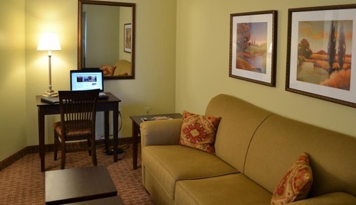 Suite, 1 King Bed with Sofa bed, Accessible