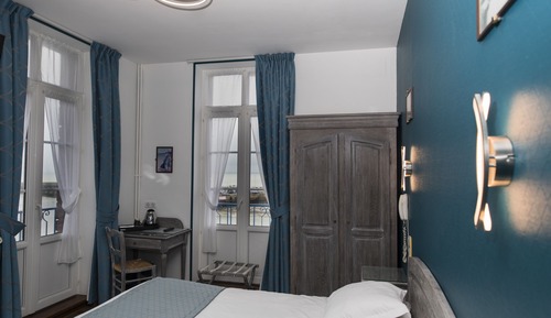 Double Room, panoramic view sea and marina