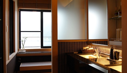 Modern Japanese Style Room with Open-air Bath, Lake View -Rin-