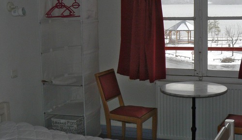 Equipped Comfort Room with Lake View