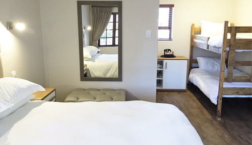 Family Room - Double bed & Bunk Bed