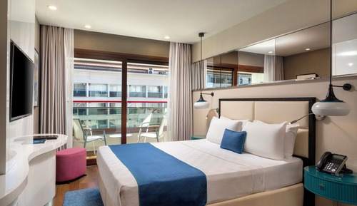 Superior Double Room, 1 Queen Bed, Partial Sea View
