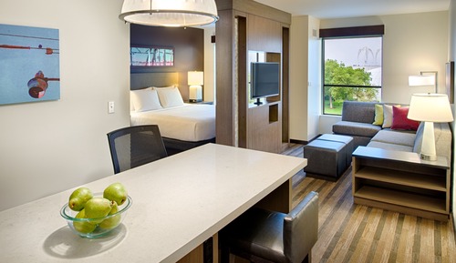 Room, 1 King Bed with Sofa bed (Seattle View)