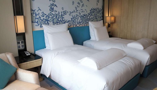 Deluxe Room, 2 Twin Beds, Club Lounge Access (Executive, High Floor)
