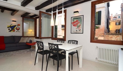 Design Apartment, Multiple Beds, Kitchen