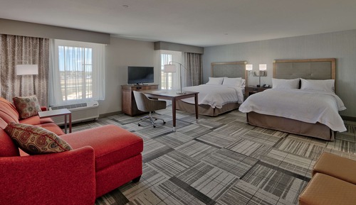 Studio Suite, 2 Queen Beds, Non Smoking, Refrigerator & Microwave