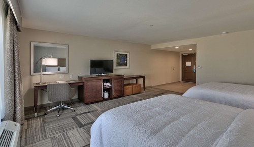 Studio Suite, 2 Queen Beds, Accessible, Non Smoking (Roll In Shower)