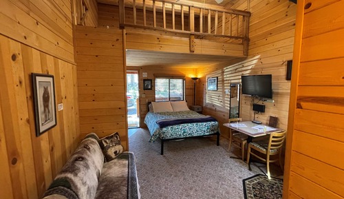 Cabin, 1 Queen Bed (Wolves Den)