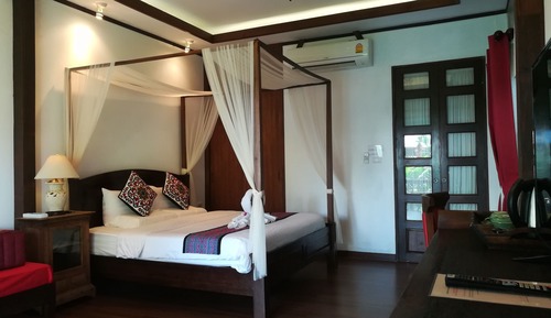 Luxury Double Room, Lanai, Resort View