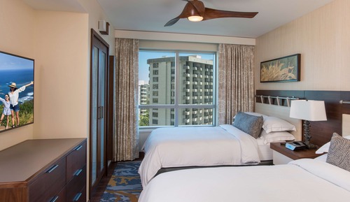 Suite, 1 Bedroom, Partial Ocean View (2 Double Beds)