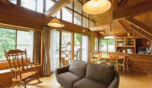 [BBQ only] With hot spring, Detached cottage, Smoking