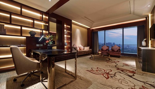 Business Suite with Garden View