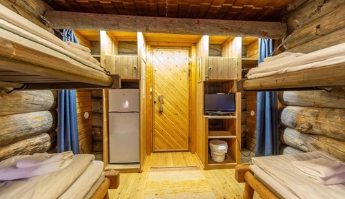 Economy Quadruple Room, Multiple Beds, Non Smoking, Shared Bathroom