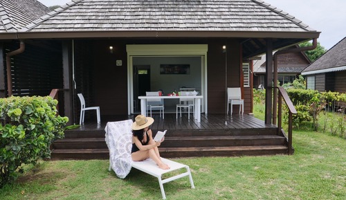 Garden Bungalow (Mezzanine room with fan)