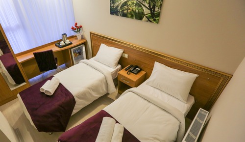 Deluxe Twin Room, 1 Bedroom, Non Smoking, City View