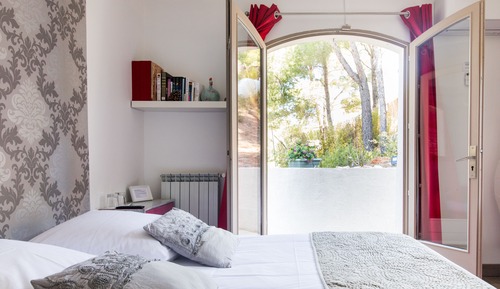 Double Room, Ensuite, Garden View (Chambre des pins)