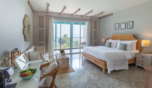 Deluxe Double or Twin Room, Sea View