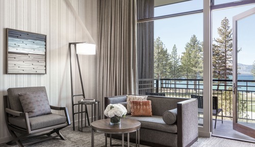 Premier Room, 1 King Bed, Lake View (Tahoe)
