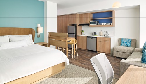 Studio Suite, 1 King Bed with Sofa bed (Mobility/Hearing Accessible, Tub)
